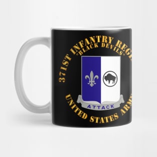 371st Infantry Regiment - DUI (V0) - Black Devils Mug